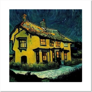 Starry Night Over Godric's Hollow Posters and Art